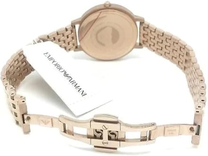 Emporio Armani Women's Two-Hand Leather Watch AR11062