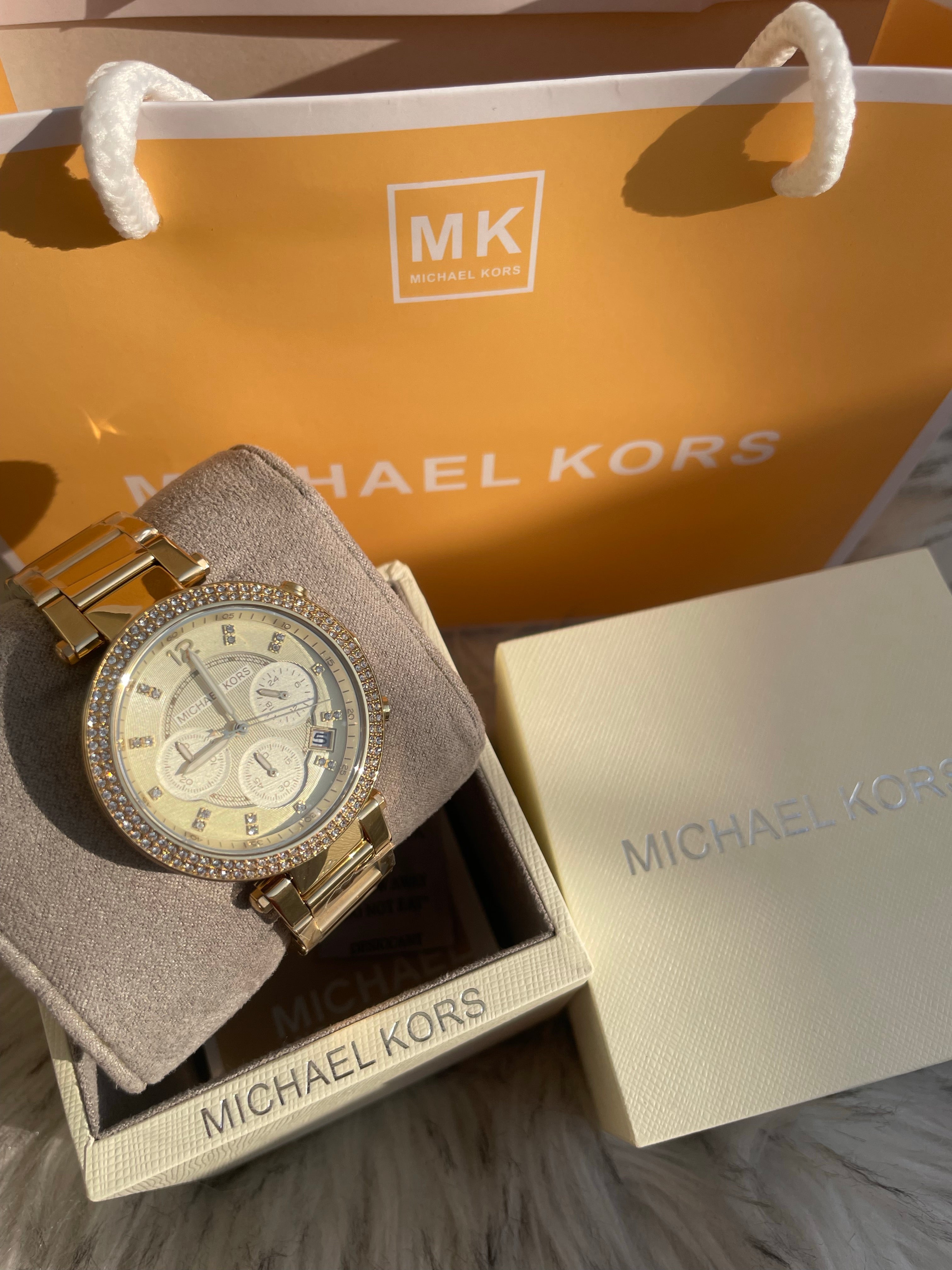 Michael Kors MK5354 Parker Ladies Chronograph Quartz Watch