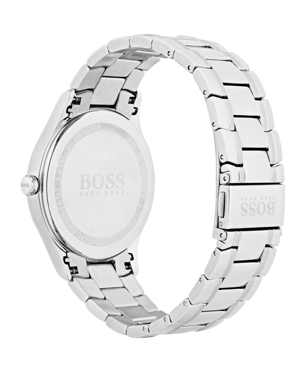 Hugo Boss Men's Governor Stainless Steel Silver Watch 44mm 1513487